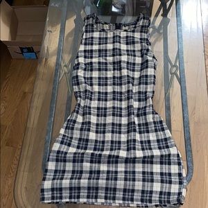 Plaid Brandy Melville sleeveless dress